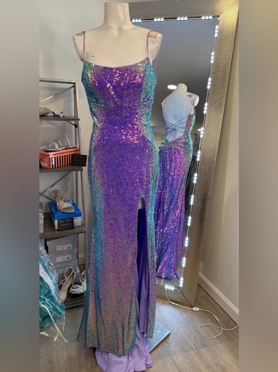 Rachel Allan Dresses & Skirts - Rachel Allan Iridescent Lilac  Gown